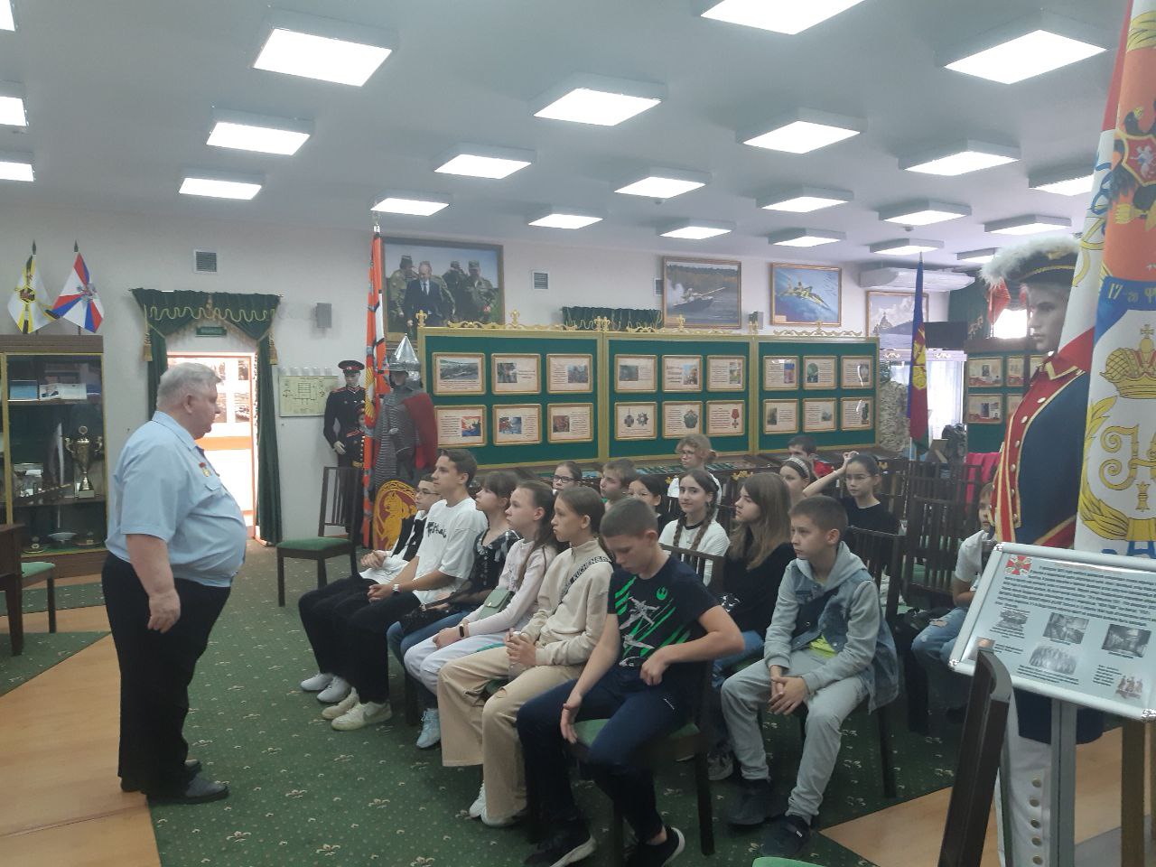 Экскурсия в музей Краснодарского Президентского Кадетского Училища